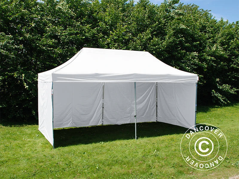 Tente Pliante FleXtents PRO Steel 3x6m Blanc, Avec 6 Cotés 7 Tente Pliante FleXtents PRO Steel 3x6m Blanc, Avec 6 Cotés – Image 7