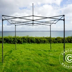 Tente Pliante FleXtents PRO Steel 4x4m Noir -Promos Jardin Natif Magasin ft135738 081