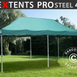 Tente Pliante FleXtents PRO Steel 4x8m Vert