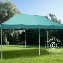 Tente Pliante FleXtents PRO Steel 4x8m Vert -Promos Jardin Natif Magasin ft135754 02