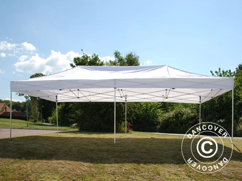 Tente Pliante FleXtents PRO Steel 4x8m Blanc 2 Tente Pliante FleXtents PRO Steel 4x8m Blanc – Image 2