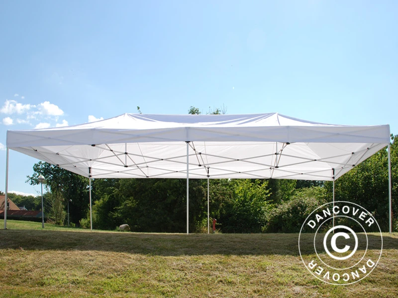 Tente Pliante FleXtents PRO Steel 4x8m Blanc 3 Tente Pliante FleXtents PRO Steel 4x8m Blanc – Image 3