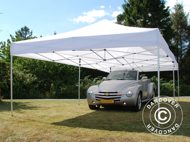 Tente Pliante FleXtents PRO Steel 4x8m Blanc 4 Tente Pliante FleXtents PRO Steel 4x8m Blanc – Image 4