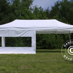 Tente Pliante FleXtents PRO Steel 4x8m Blanc, Avec 6 Cotés 14 Tente Pliante FleXtents PRO Steel 4x8m Blanc, Avec 6 Cotés -Promos Jardin Natif Magasin ft135757 02