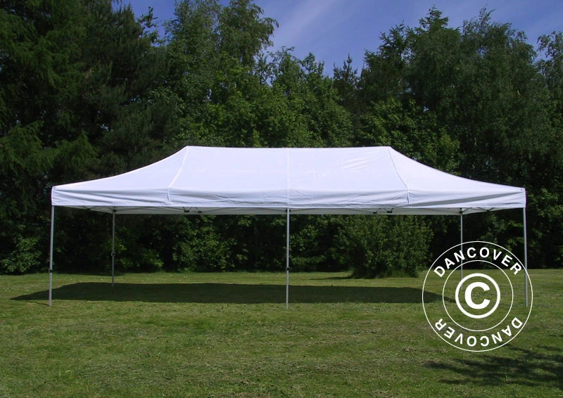 Tente Pliante FleXtents PRO Steel 4x8m Blanc, Avec 6 Cotés 4 Tente Pliante FleXtents PRO Steel 4x8m Blanc, Avec 6 Cotés – Image 4