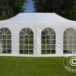 Tente Pliante FleXtents Steel 3x6m Blanc, Avec 4 Cotés 12 Tente Pliante FleXtents Steel 3x6m Blanc, Avec 4 Cotés -Promos Jardin Natif Magasin ft135821 054