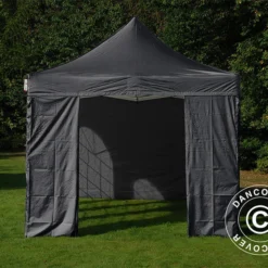Tente Pliante FleXtents Steel 3x6m Noir, Avec 4 Cotés 10 Tente Pliante FleXtents Steel 3x6m Noir, Avec 4 Cotés -Promos Jardin Natif Magasin ft135823 02