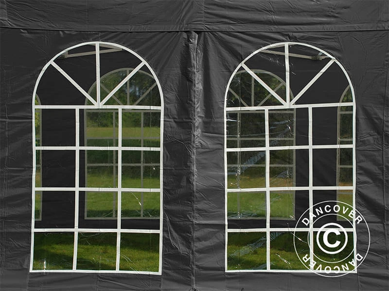 Tente Pliante FleXtents Steel 3x6m Noir, Avec 4 Cotés 4 Tente Pliante FleXtents Steel 3x6m Noir, Avec 4 Cotés – Image 4