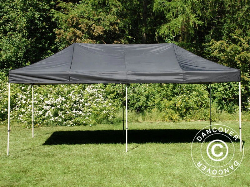 Tente Pliante FleXtents Steel 3x6m Noir, Avec 4 Cotés 6 Tente Pliante FleXtents Steel 3x6m Noir, Avec 4 Cotés – Image 6