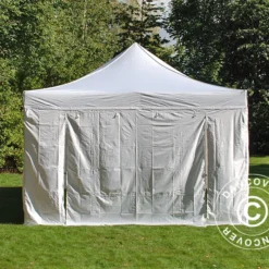 Tente Pliante FleXtents Steel 4x4m Blanc, Avec 4 Cotés 14 Tente Pliante FleXtents Steel 4x4m Blanc, Avec 4 Cotés -Promos Jardin Natif Magasin ft135841 051