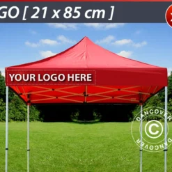 1 Pcs. Cantonnière D'impression FleXtents 21x85cm, Aligné à Gauche