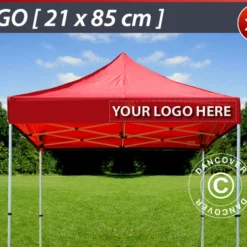 1 Pcs. Cantonnière D'impression FleXtents 21x85cm, Aligné à Droite