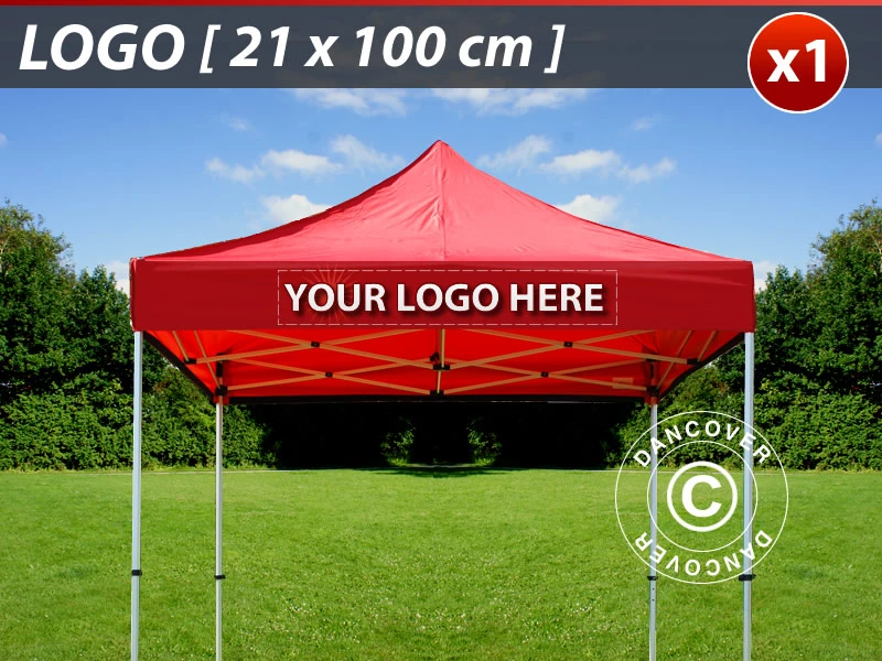 1 Pcs. Cantonnière D'impression FleXtents 21x100cm, Centrée 1 1 Pcs. Cantonnière D'impression FleXtents 21x100cm, Centrée