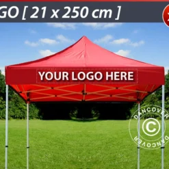 1 Pcs. Cantonnière D'impression FleXtents 21x250cm, Centrée