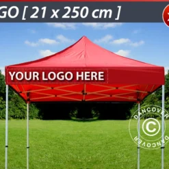 1 Pcs. Cantonnière D'impression FleXtents 21x250cm, Aligné à Gauche