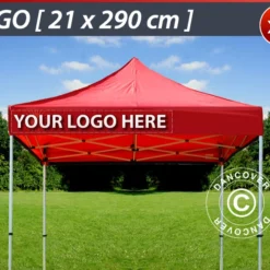 1 Pcs. Cantonnière D'impression FleXtents 21x290cm, Aligné à Gauche