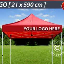 1 Pcs. Cantonnière D'impression FleXtents 21x590cm, Aligné à Droite