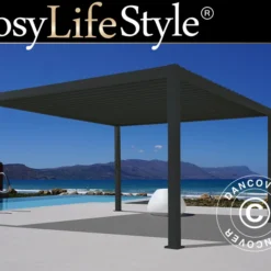 Pergola Bioclimatique Mirador, 3x3,6m, Anthracite