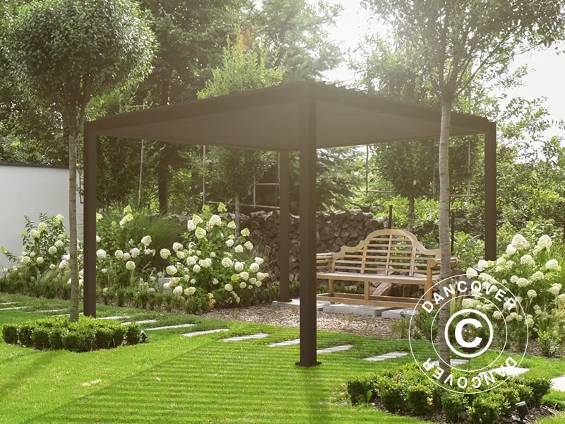 Pergola Bioclimatique Mirador, 3x3,6m, Anthracite 4 Pergola Bioclimatique Mirador, 3x3,6m, Anthracite – Image 4