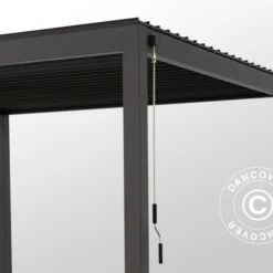 Pergola Bioclimatique Mirador, 3x3,6m, Anthracite 14 Pergola Bioclimatique Mirador, 3x3,6m, Anthracite -Promos Jardin Natif Magasin pa112025 082