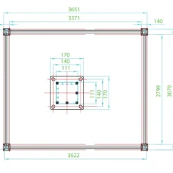 Pergola Bioclimatique Mirador, 3x3,6m, Anthracite 15 Pergola Bioclimatique Mirador, 3x3,6m, Anthracite -Promos Jardin Natif Magasin pa112025 09