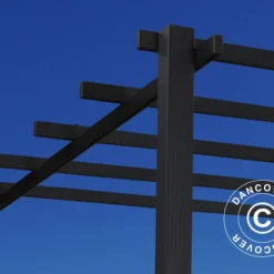 Pergola Santa Cruz, 3x4m, Noir/gris -Promos Jardin Natif Magasin pa149000 05