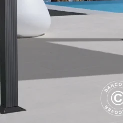 Pergola Santa Cruz, 3x4m, Noir/gris -Promos Jardin Natif Magasin pa149000 052