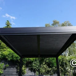 Pergola Bioclimatique San Pablo, 3x4m, Noir -Promos Jardin Natif Magasin pa153000 033
