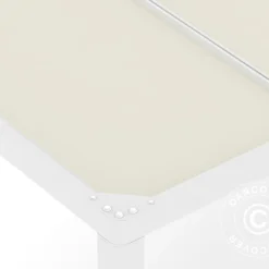 Pergola San Fernando, 4x3m, Blanc/Beige -Promos Jardin Natif Magasin pa153131 081