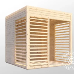Tonnelle En Bois, Bertilo Garten Lounge 1, 2,26x2,34x2,32m -Promos Jardin Natif Magasin pa201000 05