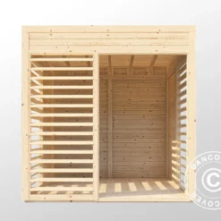 Tonnelle En Bois, Bertilo Garten Lounge 1, 2,26x2,34x2,32m -Promos Jardin Natif Magasin pa201000 06