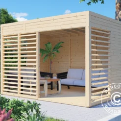 Tonnelle En Bois, Bertilo Garten Lounge 2, 3,37x2,34x2,32m