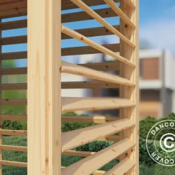 Tonnelle En Bois, Bertilo Garten Lounge 2, 3,37x2,34x2,32m -Promos Jardin Natif Magasin pa201010 02