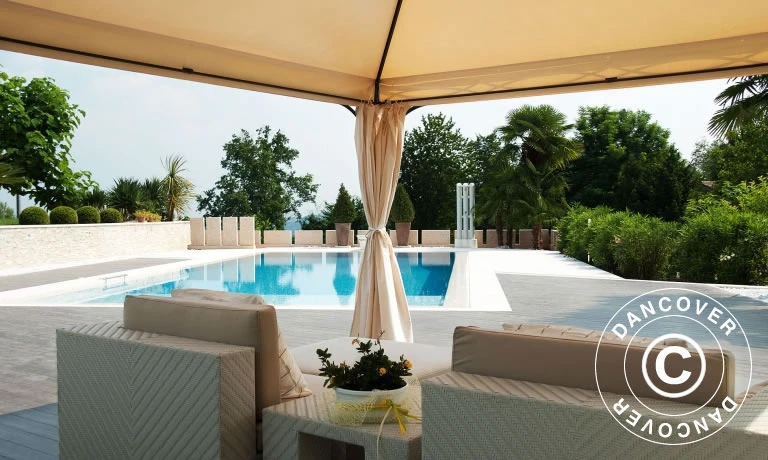 Tonnelle De Jardin Novecento 3x4m 2 Tonnelle De Jardin Novecento 3x4m – Image 2