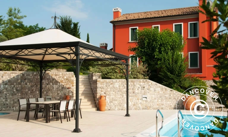 Tonnelle De Jardin Malatesta 6x6m 3 Tonnelle De Jardin Malatesta 6x6m – Image 3