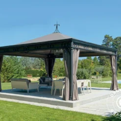 Tonnelle De Jardin Malatesta 6x6m 17 Tonnelle De Jardin Malatesta 6x6m -Promos Jardin Natif Magasin pa22860 05