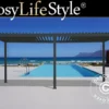 Pergola Bioclimatique San Marino 3x6m, Anthracite