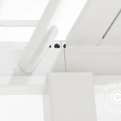Pergola Bioclimatique San Marino 3x6m, Blanc -Promos Jardin Natif Magasin pa57535 07