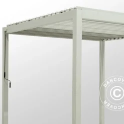 Pergola Bioclimatique San Marino 3x6m, Blanc -Promos Jardin Natif Magasin pa57535 082