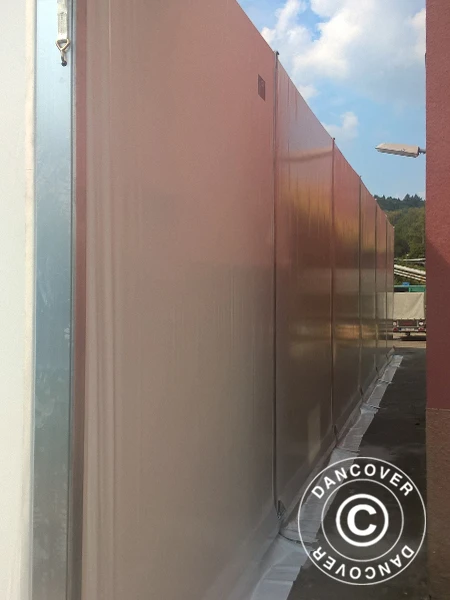 Hangar De Stockage Industriel Alu 12x12x5,42m Avec Porte Coulissante, PVC, Blanc 14 Hangar De Stockage Industriel Alu 12x12x5,42m Avec Porte Coulissante, PVC, Blanc – Image 14