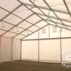 Hangar De Stockage Industriel Alu 15x15x6,03m Avec Porte Coulissante, PVC, Blanc 17 Hangar De Stockage Industriel Alu 15x15x6,03m Avec Porte Coulissante, PVC, Blanc -Promos Jardin Natif Magasin st132030 00