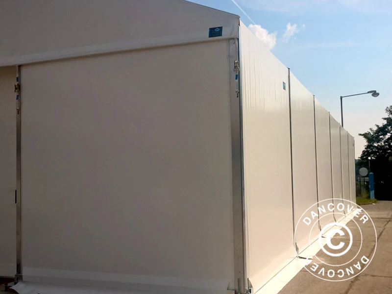 Hangar De Stockage Industriel Alu 15x15x6,03m Avec Porte Coulissante, PVC, Blanc 11 Hangar De Stockage Industriel Alu 15x15x6,03m Avec Porte Coulissante, PVC, Blanc – Image 11