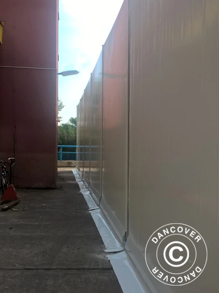 Hangar De Stockage Industriel Alu 15x15x6,03m Avec Porte Coulissante, PVC, Blanc 15 Hangar De Stockage Industriel Alu 15x15x6,03m Avec Porte Coulissante, PVC, Blanc – Image 15