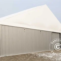 Hangar De Stockage Industriel Steel 15x15x6,73m Avec Porte Coulissante, PVC/Métal, Blanc/Gris 17 Hangar De Stockage Industriel Steel 15x15x6,73m Avec Porte Coulissante, PVC/Métal, Blanc/Gris -Promos Jardin Natif Magasin st146230 7