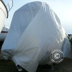 Bâche 6x14m, PE 300g/m², Blanc -Promos Jardin Natif Magasin ta02020 4