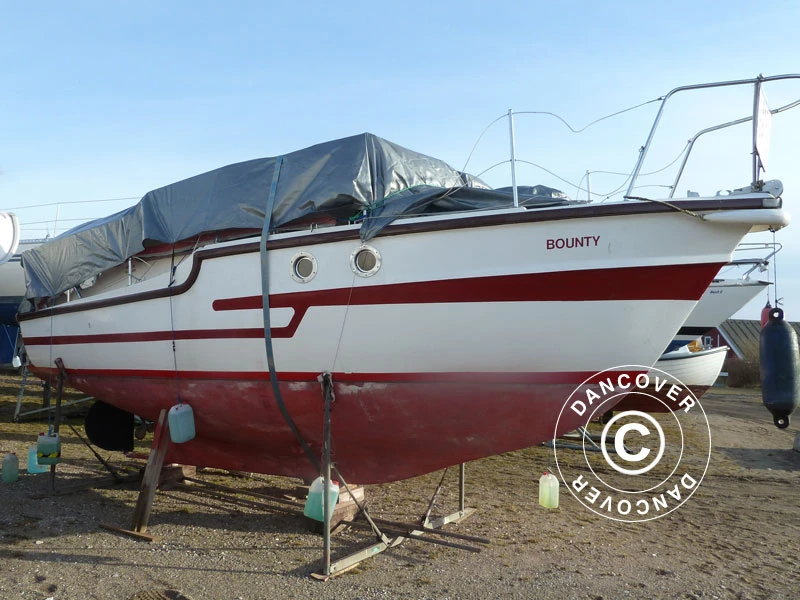 Bâche 3x10m, PE 300 G/m², Gris 12 Bâche 3x10m, PE 300 G/m², Gris – Image 12