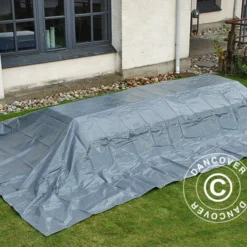 Bâche 8x14m, PVC 500g/m², Gris 18 Bâche 8x14m, PVC 500g/m², Gris -Promos Jardin Natif Magasin ta09080 7