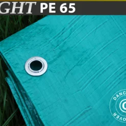Bâche 10x20m, PE 65g/m², Verte