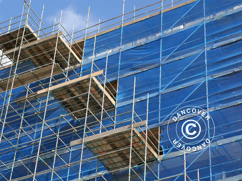 Bâche 6x8m, PE 250g/m², Bleu 10 Bâche 6x8m, PE 250g/m², Bleu – Image 10