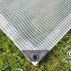 Bâche 8x10m, Maillage Renforcé PE 200g/m², Transparente -Promos Jardin Natif Magasin ta10420 2